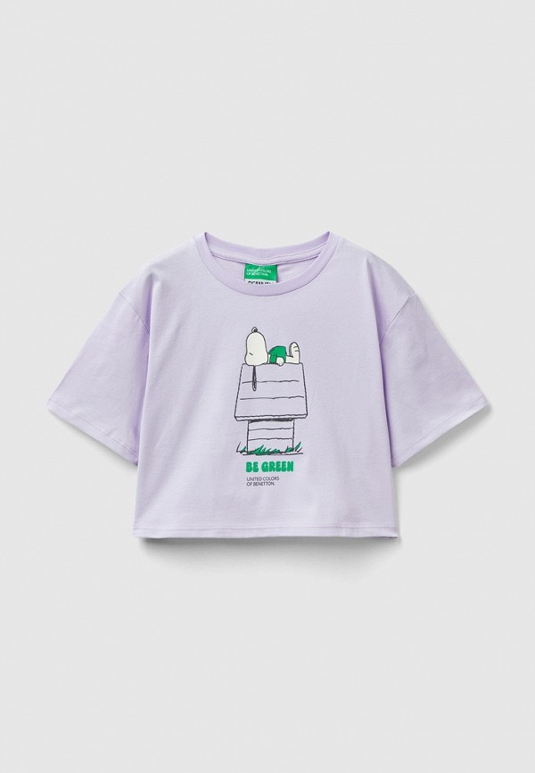 

Футболка United Colors of Benetton, Фиолетовый