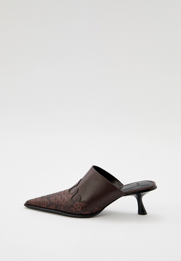 

Мюли Mango, Коричневый, BROWN