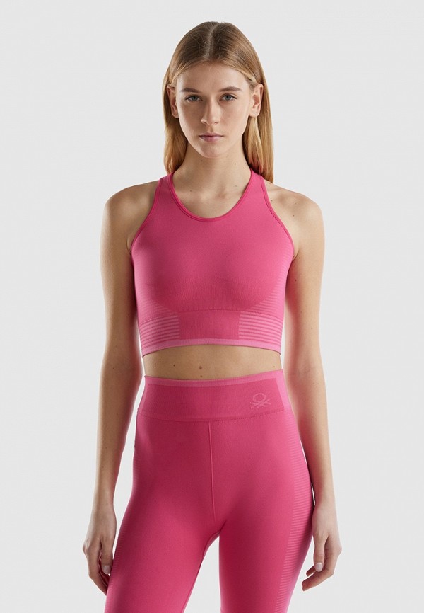 

Топ спортивный United Colors of Benetton, Розовый