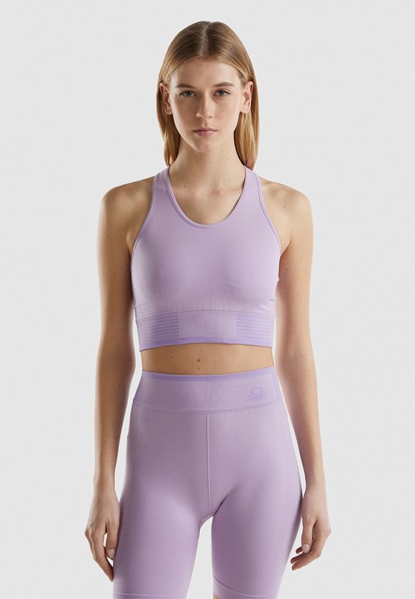 

Топ спортивный United Colors of Benetton, Фиолетовый