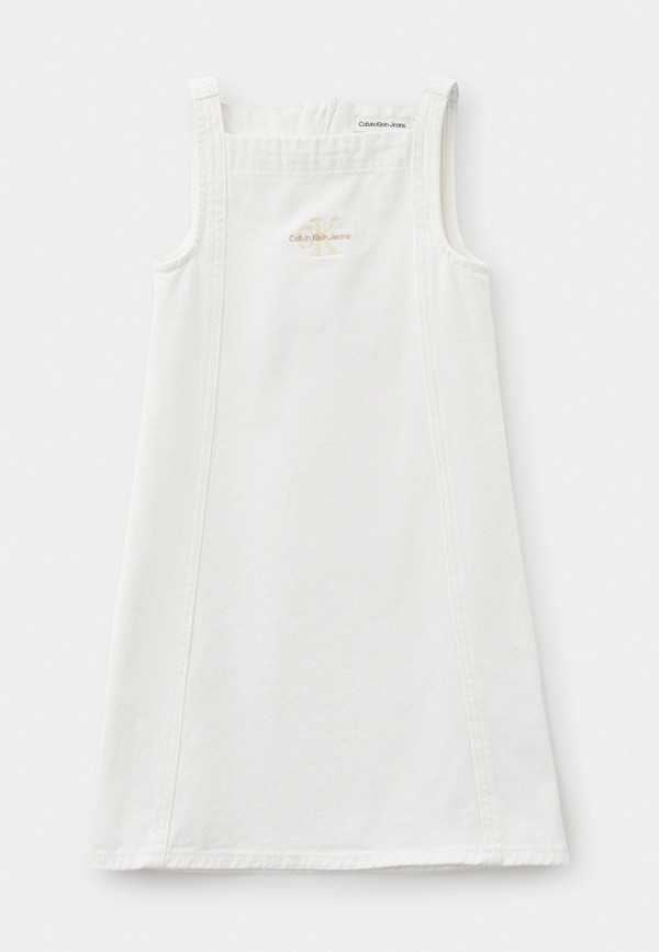 

Сарафан джинсовый Calvin Klein Jeans, Белый
