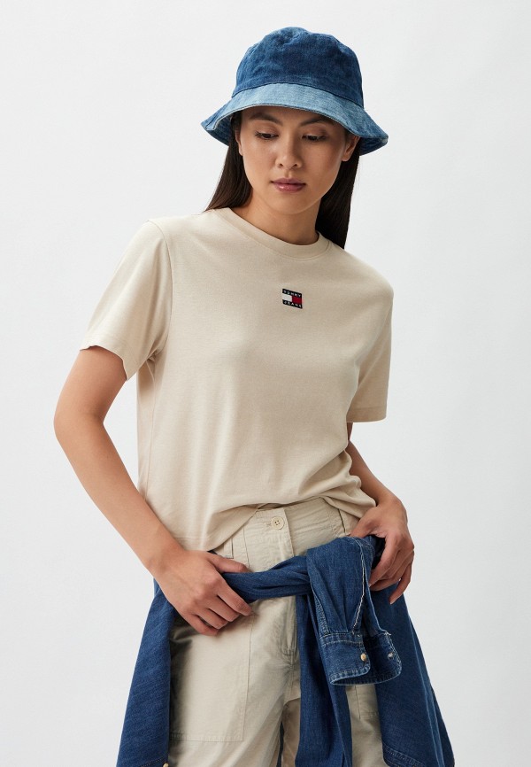 

Футболка Tommy Jeans, Бежевый