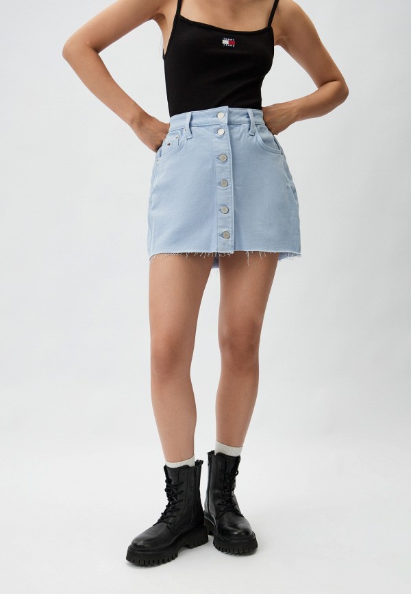 

Юбка джинсовая Tommy Jeans, Голубой