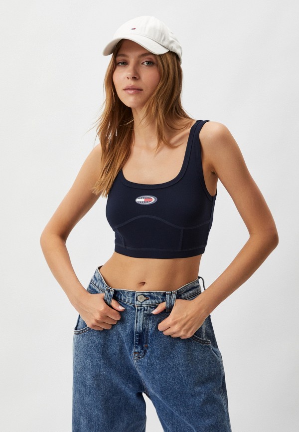 

Топ спортивный Tommy Jeans, Синий