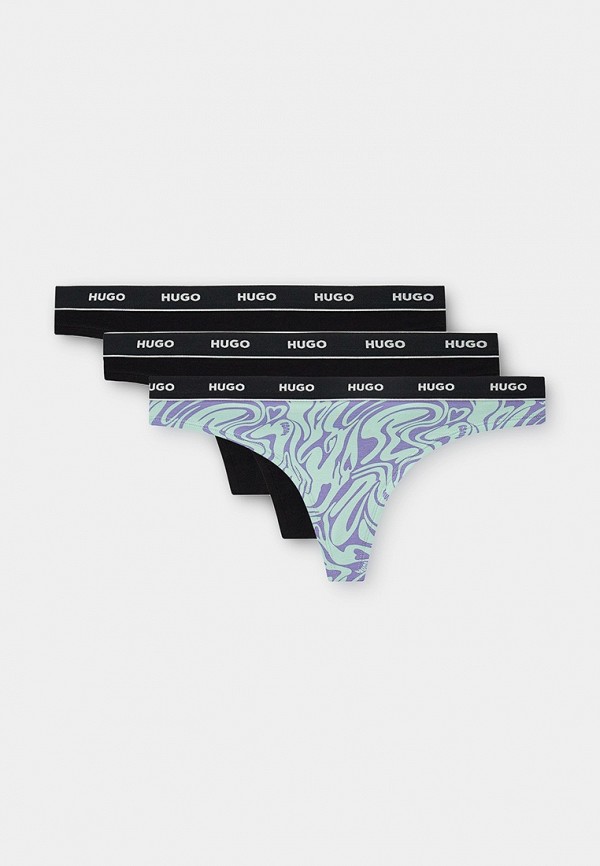 

Трусы 3 шт. Hugo, Разноцветный, TRIPLET THONG DESIGN