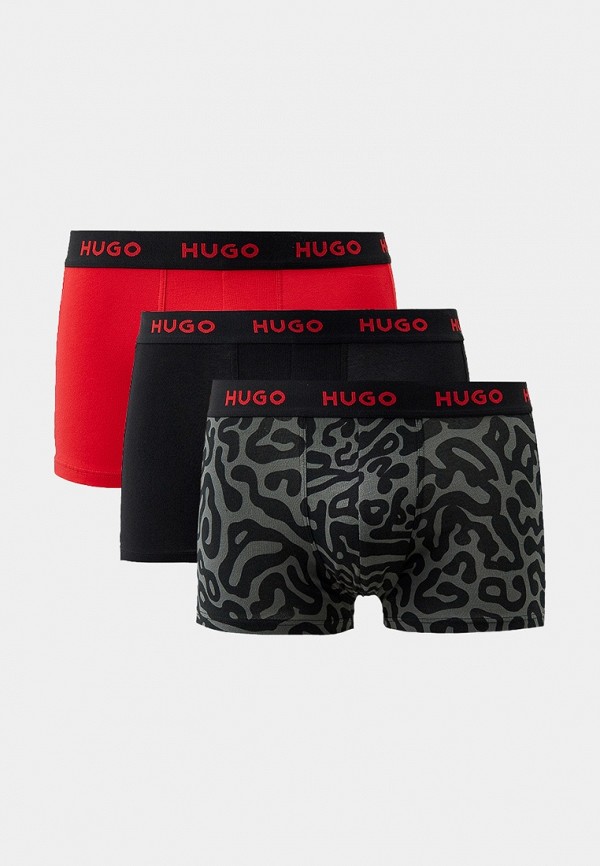 

Трусы 3 шт. Hugo, Разноцветный, TRUNK TRIPLET DESIGN
