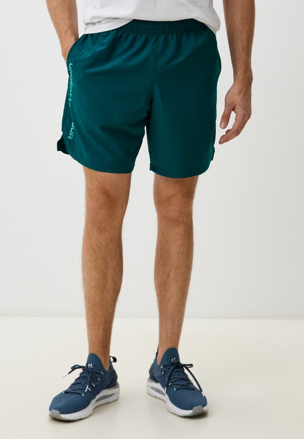 

Шорты спортивные Under Armour, Бирюзовый, UA WOVEN WDMK SHORTS
