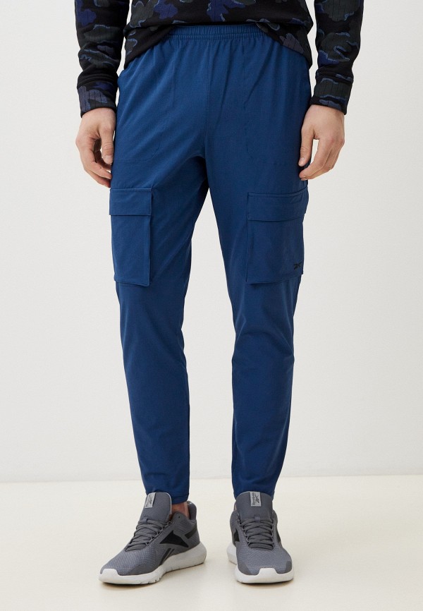 

Брюки спортивные Reebok, Синий, ACTIV COLL SKYSTRETCH WOVEN CARGO PANT