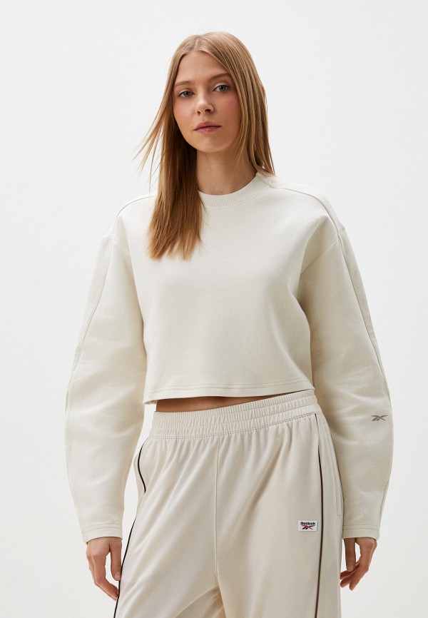 

Свитшот Reebok, Белый, ACTIV COLL DREAMBLEND MIDLAYER
