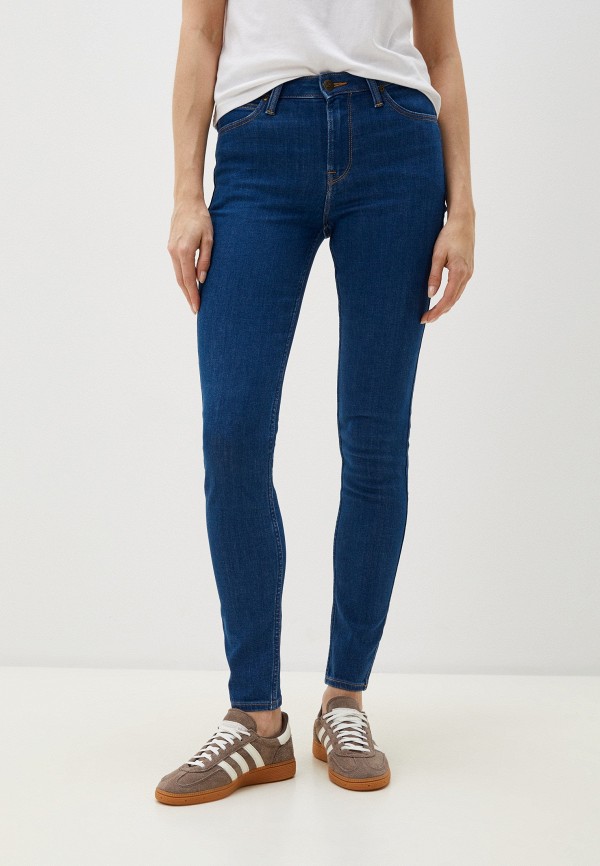

Джинсы Lee, Синий, SKINNY HIGH WAIST