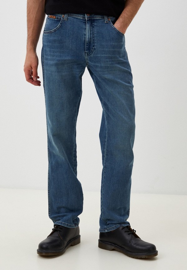 

Джинсы Wrangler, Синий, AUTHENTIC STRAIGHT