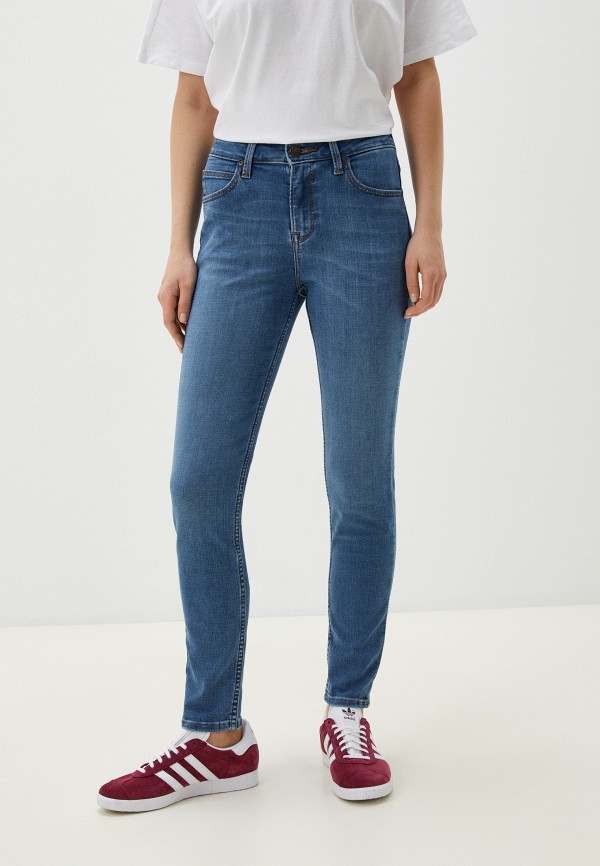 

Джинсы Lee, Голубой, SKINNY HIGH WAIST