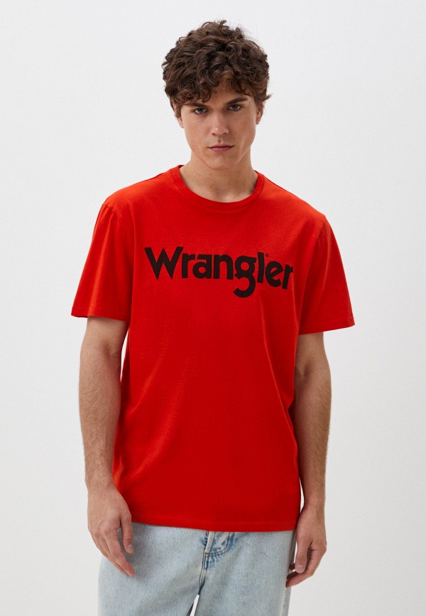 

Футболка Wrangler, Оранжевый, REGULAR