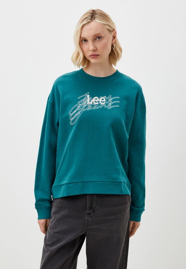 

Свитшот Lee, Бирюзовый, RELAXED