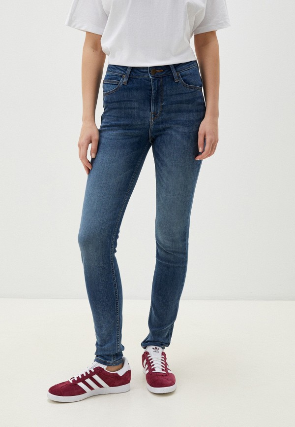 

Джинсы Lee, Синий, SKINNY HIGH WAIST