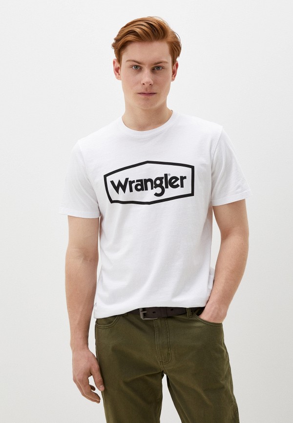 

Футболка Wrangler, Белый, REGULAR