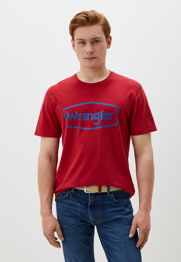 

Футболка Wrangler, Красный, REGULAR