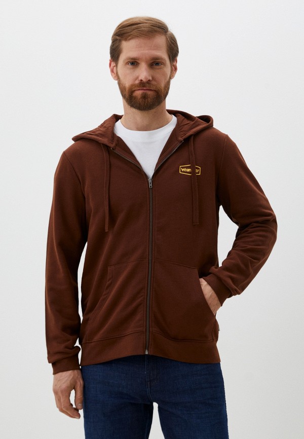 

Толстовка Wrangler, Коричневый, REGULAR