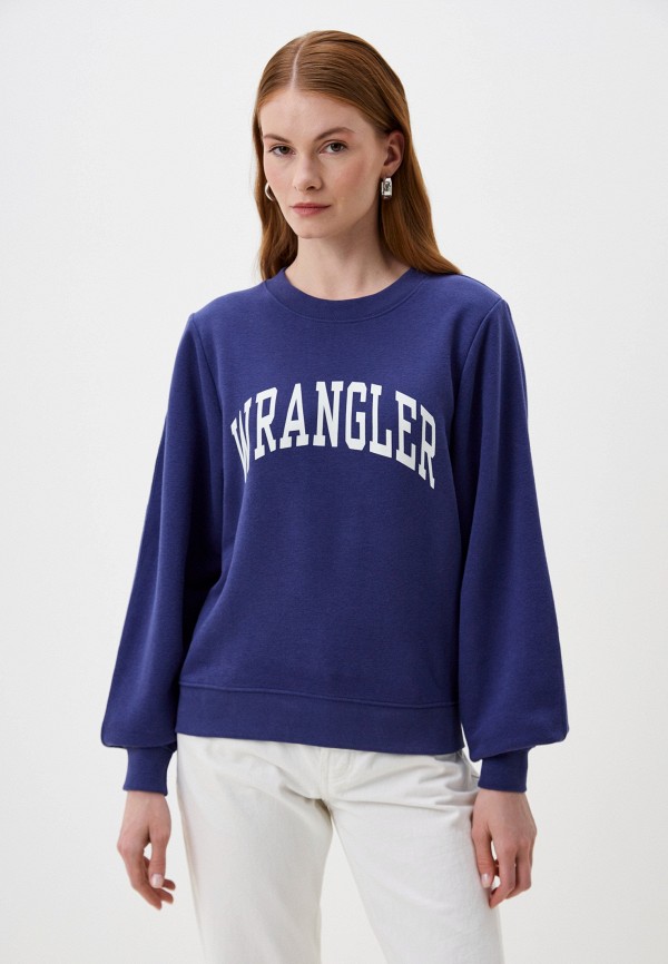 

Свитшот Wrangler, Фиолетовый, RELAXED