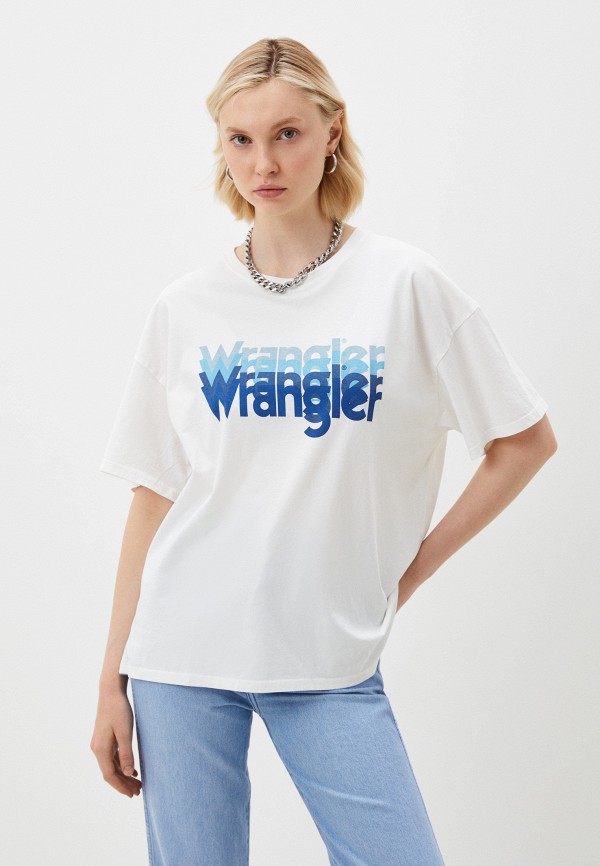 

Футболка Wrangler, Белый, LOOSE