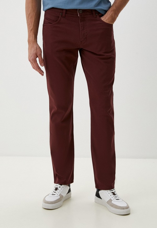 

Брюки Wrangler, Бордовый, REGULAR STRAIGHT