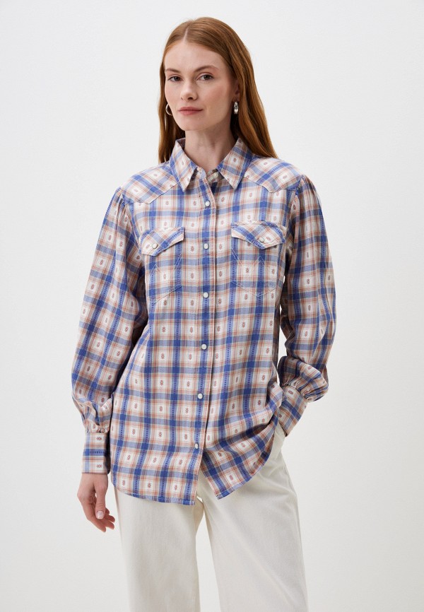 

Рубашка Wrangler, Бежевый, SLIM