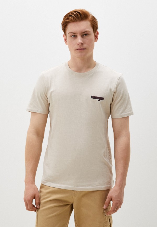 

Футболка Wrangler, Бежевый
