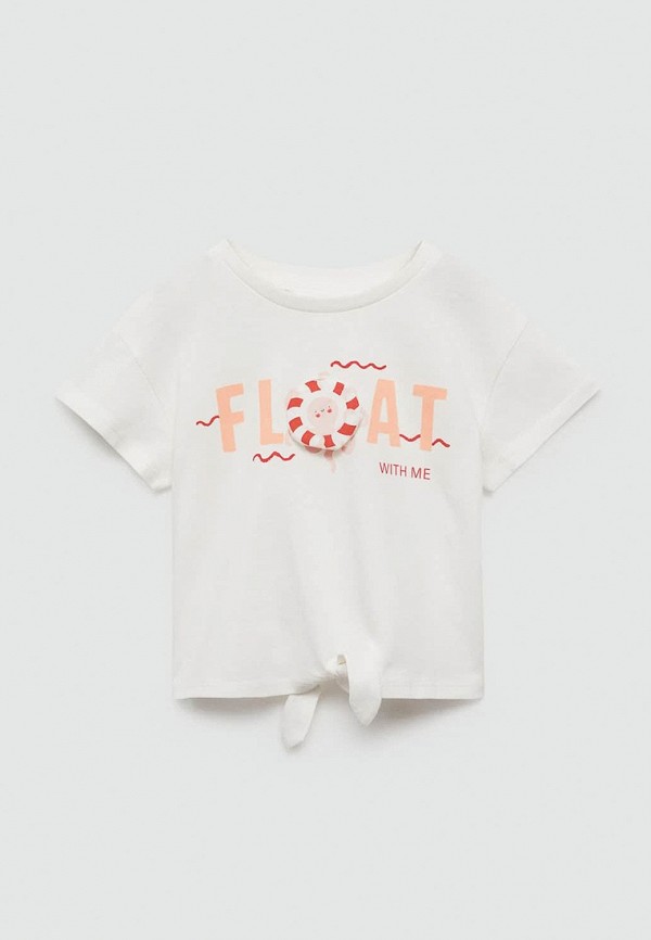 

Футболка Mango Kids, Белый, FLOAT