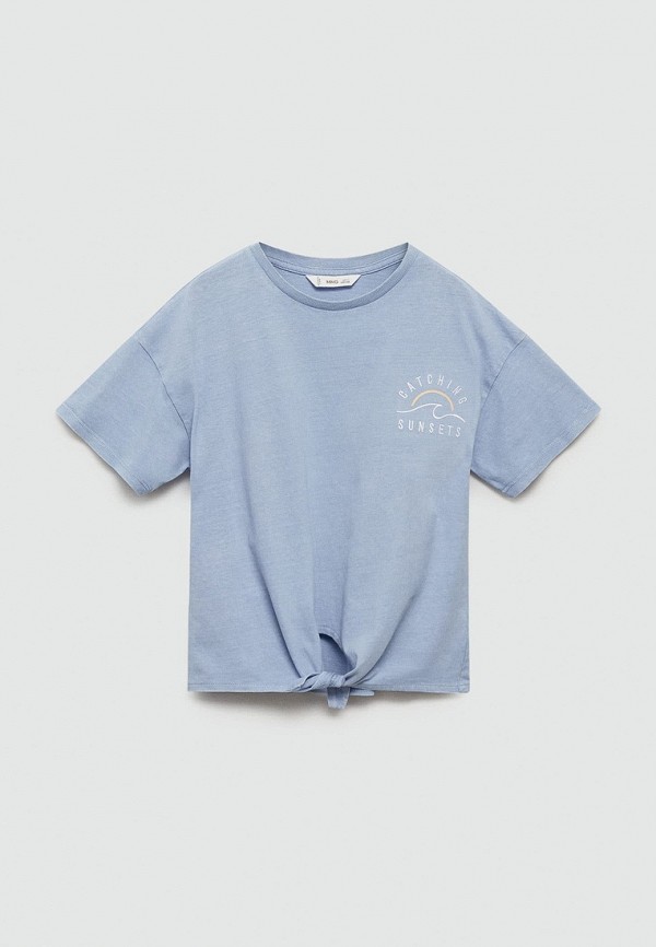 

Футболка Mango Kids, Голубой, SUNSETS