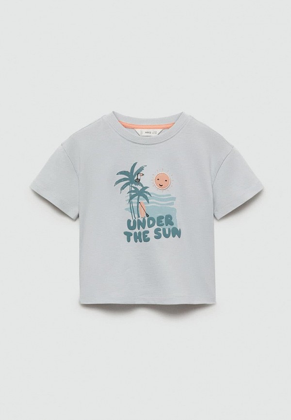 

Футболка Mango Kids, Голубой, UNDER