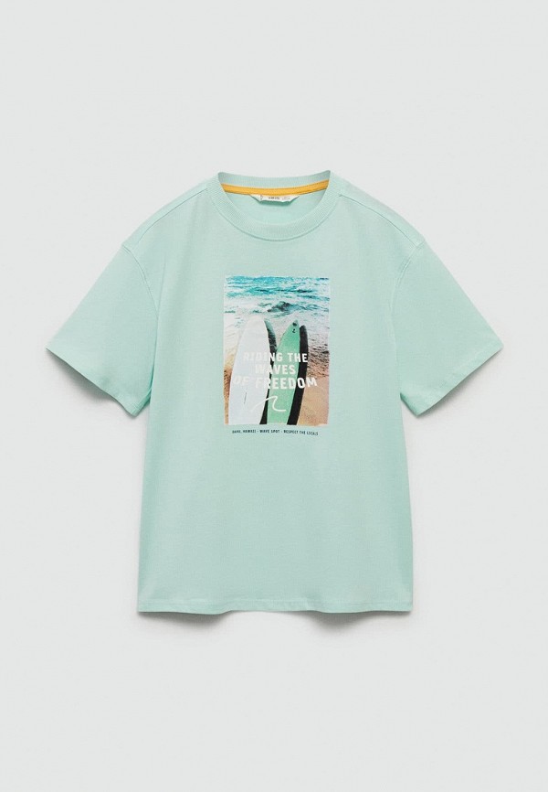 

Футболка Mango Kids, Бирюзовый, SQUAD2