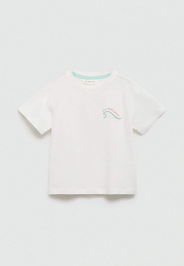 

Футболка Mango Kids, Белый, CRAB