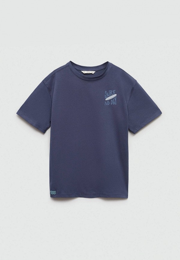 

Футболка Mango Kids, Синий, ALLDAY