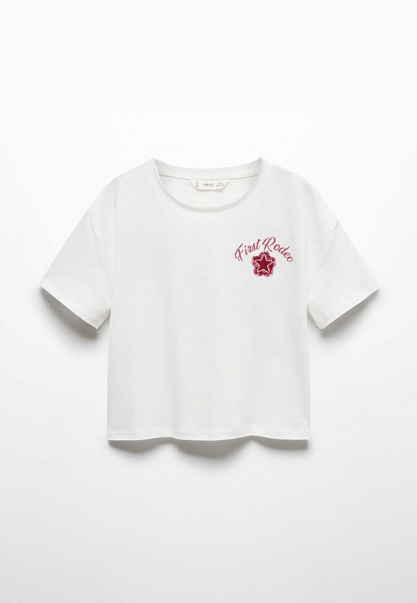 

Футболка Mango Kids, Белый, SPIRIT