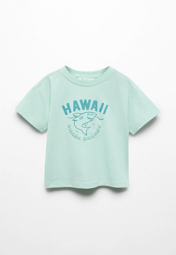 

Футболка Mango Kids, Бирюзовый, BRIGADE