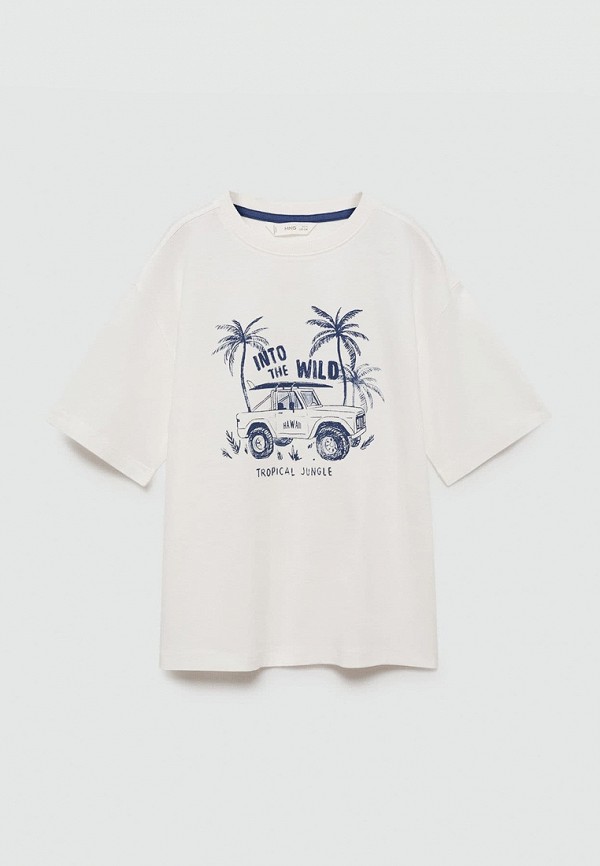 

Футболка Mango Kids, Белый, ESEN2
