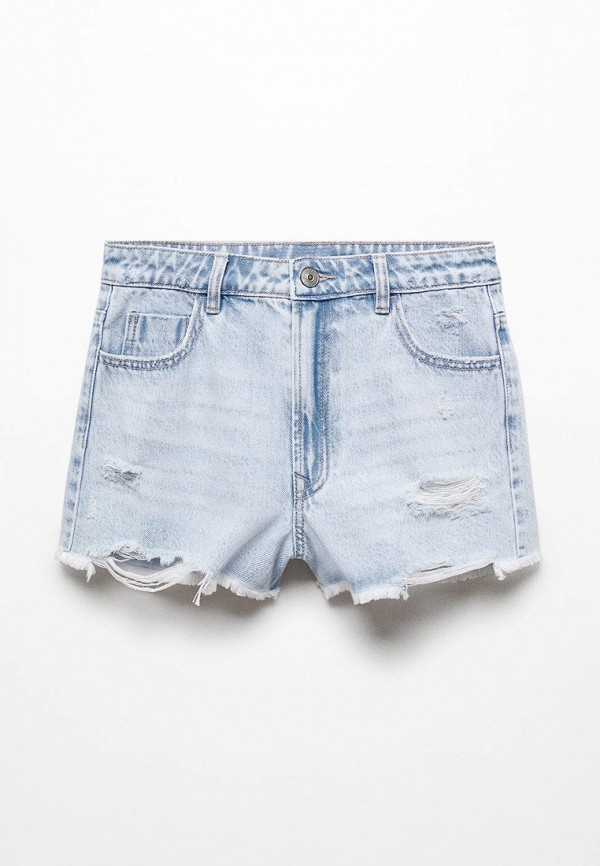 

Шорты джинсовые Mango Kids, Голубой, WORN