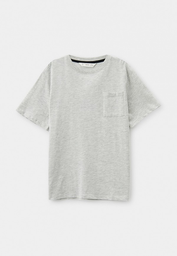 

Футболка Mango Kids, Серый, BASIC6