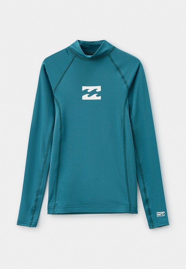

Гидрофутболка Billabong, Бирюзовый, WAVES ALL DAY SFSH MRE