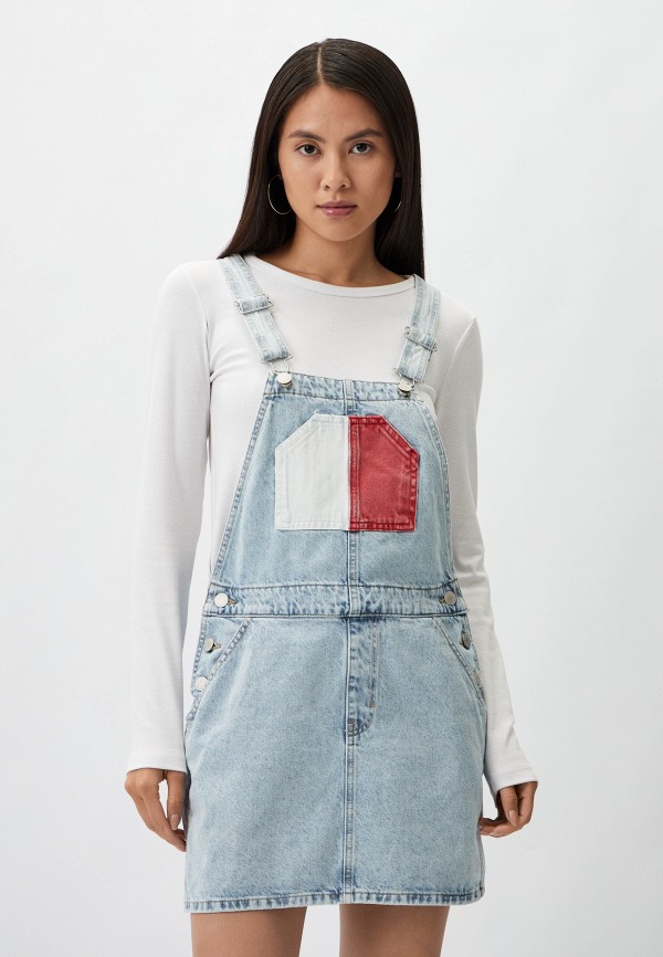 

Сарафан джинсовый Tommy Jeans, Голубой