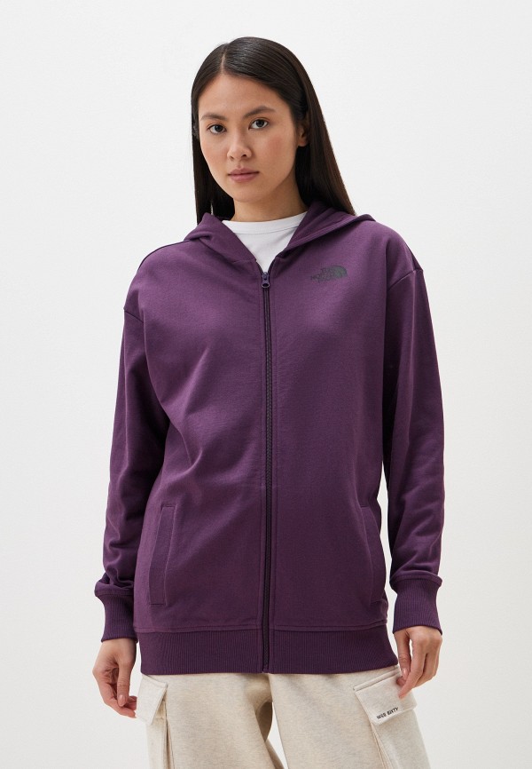 

Толстовка The North Face, Фиолетовый, W Simple Dome Fz Hoodie