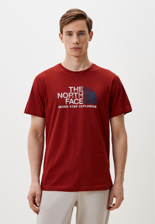 

Футболка The North Face, Бордовый, M S/S Rust 2 Tee