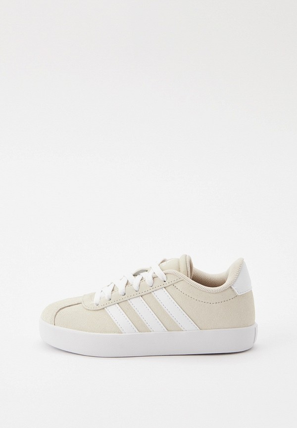 

Кеды adidas, Бежевый, VL COURT 3.0 K