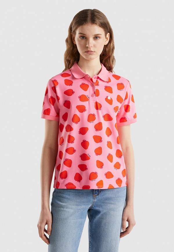 

Поло United Colors of Benetton, Розовый