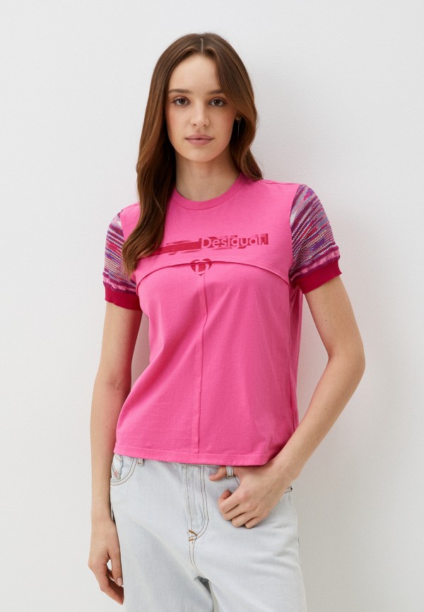 

Футболка Desigual, Розовый