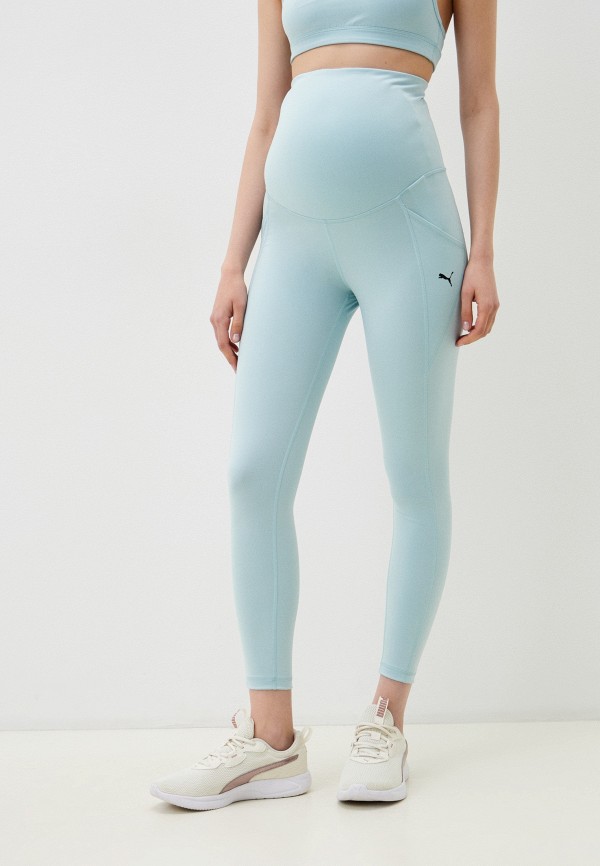 

Тайтсы PUMA, Голубой, MATERNITY FAV FOREVER HIGH WAIST 7/8 TIGHT