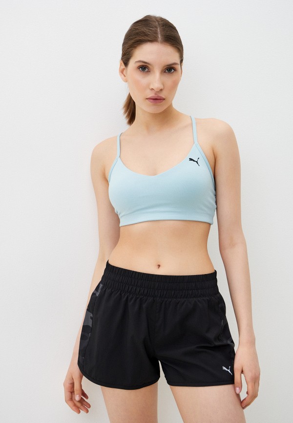 

Топ спортивный PUMA, Голубой, MOVE YOGINI BRA