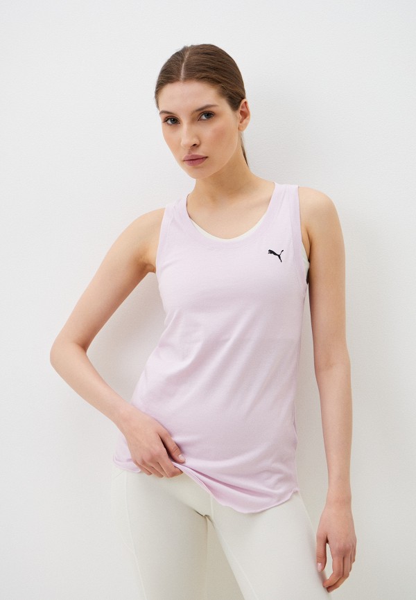 

Майка спортивная PUMA, Фиолетовый, STUDIO FOUNDATION RACERBACK TANK