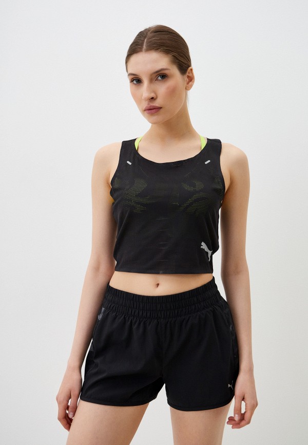 

Топ спортивный PUMA, Черный, RUN ULTRASPUN CROP TOP W