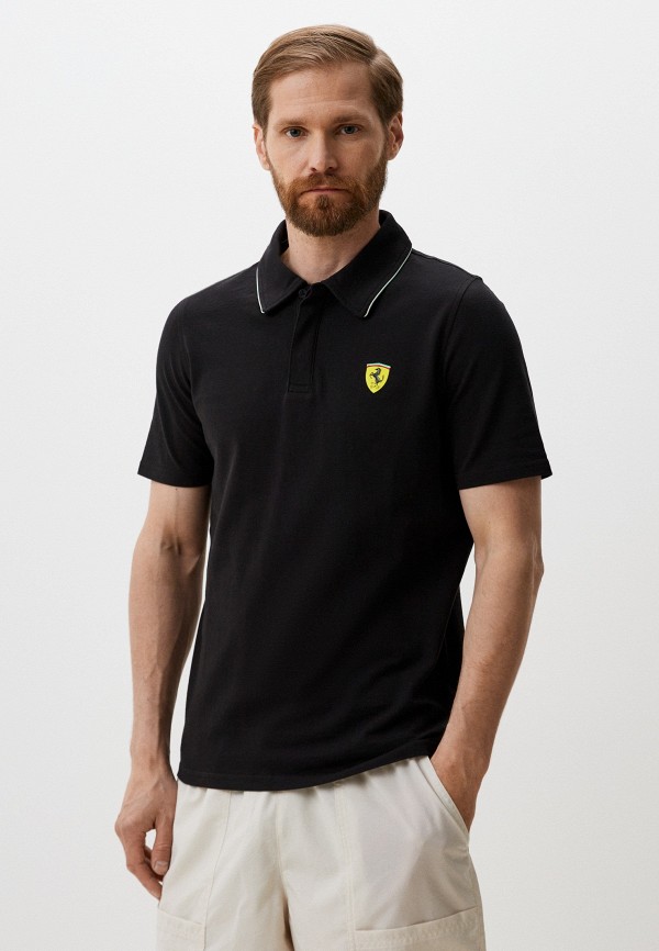 

Поло PUMA, Черный, Ferrari Race Polo